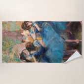 Serviette De Plage Edgar Degas - Danseurs en bleu (Devant)