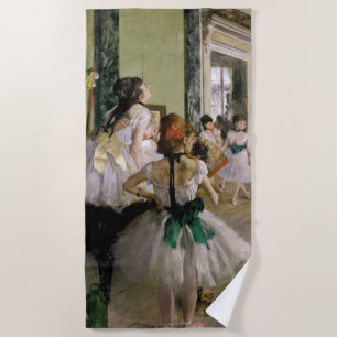 Serviette De Plage Edgar Degas - La Classe de danse