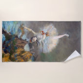 Serviette De Plage Edgar Degas - L'Étoile / Danseur sur scène (Devant)