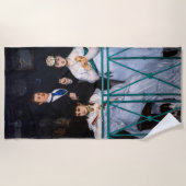 Serviette De Plage Edouard Manet - Balcon / Le Balcon (Devant)