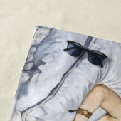 Serviette De Plage Edouard Manet - Olympia (En situation)