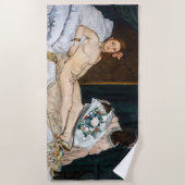 Serviette De Plage Edouard Manet - Olympia (Devant)