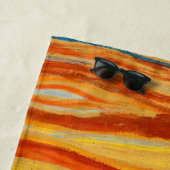 Serviette De Plage Edvard Munch - Le cri 1910 (En situation)