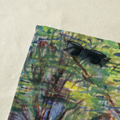 Serviette De Plage Edvard Munch - Le penseur de Rodin (En situation)