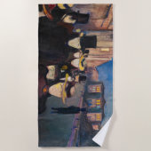 Serviette De Plage Edvard Munch - Soirée sur Karl Johan Street (Devant)