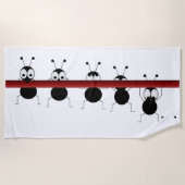 Serviette de plage Eeks (Devant)