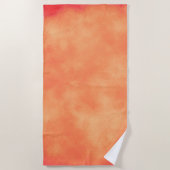 Serviette De Plage Effet Nuage de coucher de soleil tropical (Devant)
