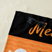 Serviette De Plage Éffrayant Ghoul Gymnastique Monster Gymnast Hallow (En situation)