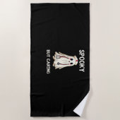 Serviette De Plage ÉFFRAYANT MAIS SOIGNANT T-shirt indispensable (Devant)