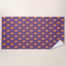 Éffrayant sourire Halloween citrouille papier enve
