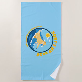 Serviette de plage EGRC Surfs Up