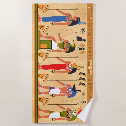 Serviette De Plage égyptien (Devant)