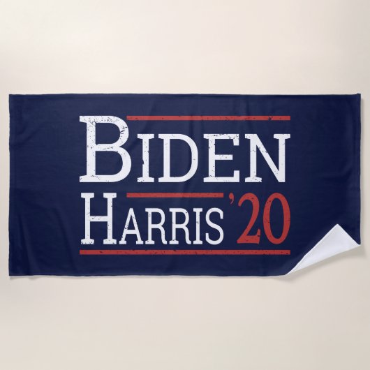 Serviette De Plage Election 2020 - Biden Harris I (Devant)