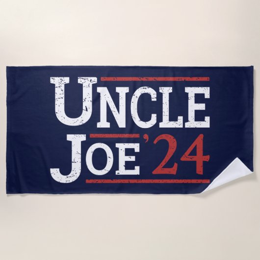 Serviette De Plage Élection 2024 - Oncle Joe I (Devant)