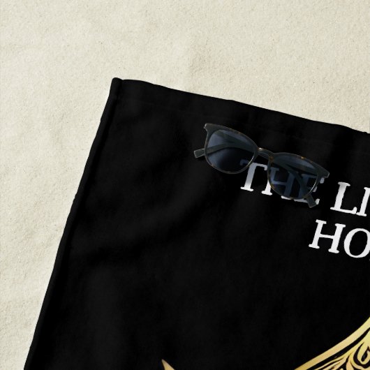 Serviette De Plage Elégant Lotus Lotus Fleur La Lumière en moi ... (En situation)