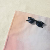 Serviette De Plage Élégant moderne coloré Abstrait vierge Modèle (En situation)