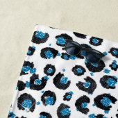 Serviette De Plage Elégante Parties scintillant Bleue Poster de anima (En situation)