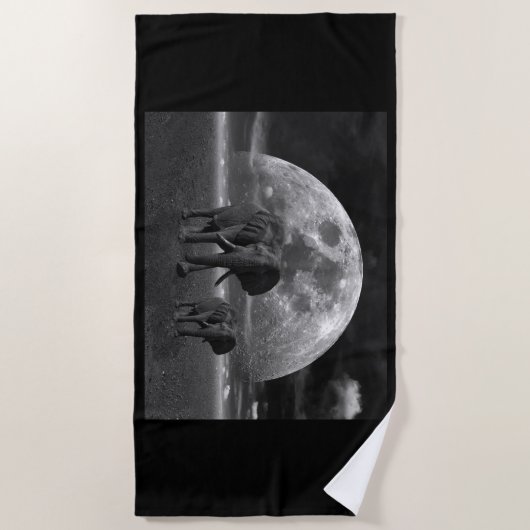 Serviette De Plage Eléphant (Devant)