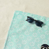 SERVIETTE DE PLAGE ELEPHANT & FALCON (En situation)