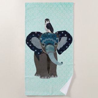 SERVIETTE DE PLAGE ELEPHANT & FALCON