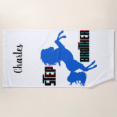 Serviette De Plage Élevage du cheval Brother (Devant)