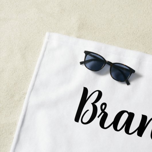 Serviette De Plage Élevage du cheval du frère moyen (En situation)