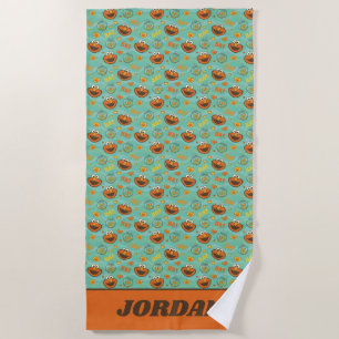 Serviette De Plage Elmo et le Motif Goldfish