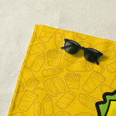 Serviette De Plage Emballage sandwich Tortilla (En situation)