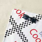 Serviette De Plage Embrasse Le Cuisinier (En situation)