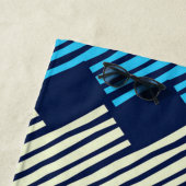 Serviette De Plage Embroderie de dentelle de Motif Boho ethnique sur  (En situation)