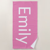 Serviette De Plage Emily (Devant)