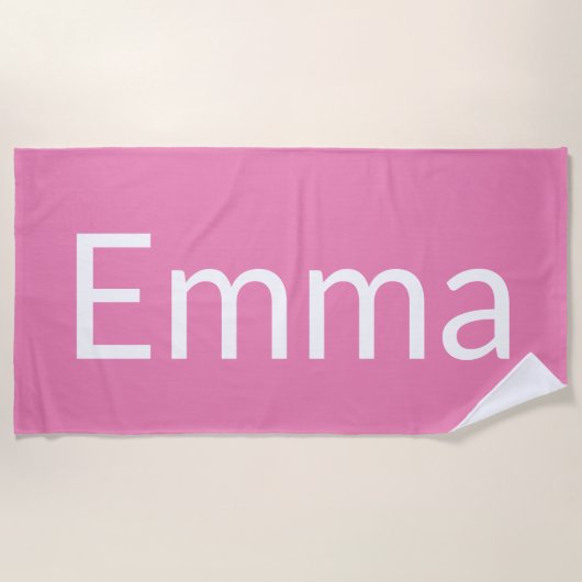 Serviette De Plage Emma (Devant)