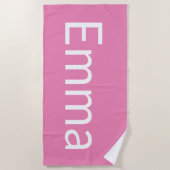 Serviette De Plage Emma (Devant)