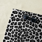 Serviette De Plage Empreinte de léopard de neige (En situation)