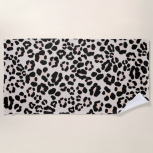 Serviette De Plage Empreinte de léopard Glam #1 - paysage #motif #déc
