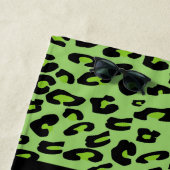 Serviette De Plage Empreinte de léopard, Zebra Print, Poster de anima (En situation)