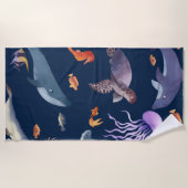 Serviette De Plage En mer (Devant)