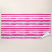 Serviette de plage en rosée chaude (Devant)