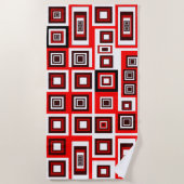 Serviette de plage encadrée (Devant)