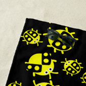 Serviette De Plage Enfants coccinelle (En situation)