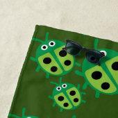 Serviette De Plage Enfants coccinelle Ladybug (En situation)