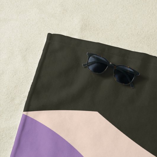 Serviette De Plage Enfants Cool Spa fille Nom personnalisé (En situation)