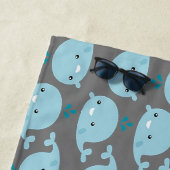 Serviette De Plage Enfants dauphins d'été (En situation)