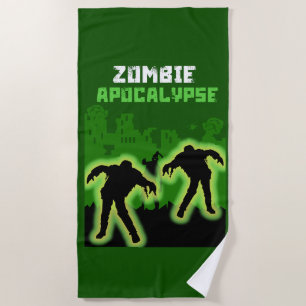 Serviette De Plage Enfants Zombie Apocalypse