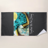 Serviette De Plage Ensemble, Nous Sommes Forts (Devant)