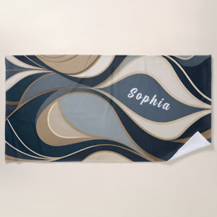 Serviette De Plage Enterrement de vie de jeune fille personnalisé sur