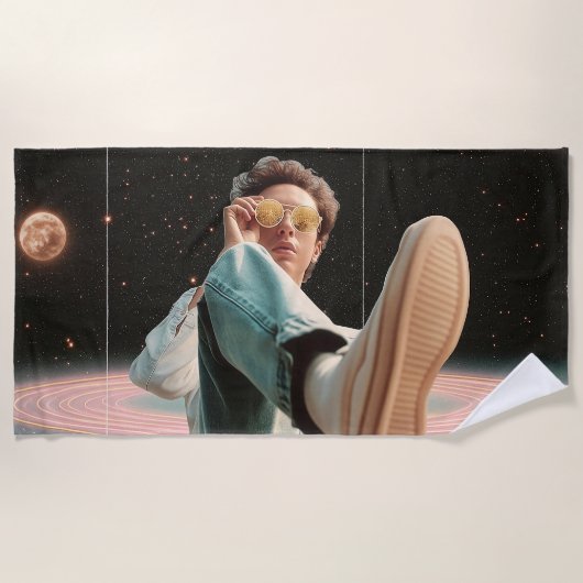 Serviette De Plage Entrer dans une autre orbite (Devant)