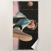 Serviette De Plage Entrer dans une autre orbite (Devant)