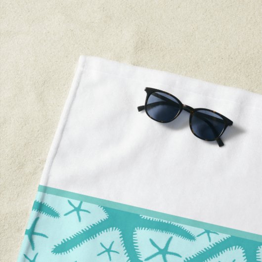 Serviette de plage—Épée (En situation)