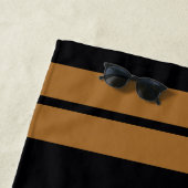 Serviette De Plage Épée graphique double lion de la maison GRYFFINDOR (En situation)